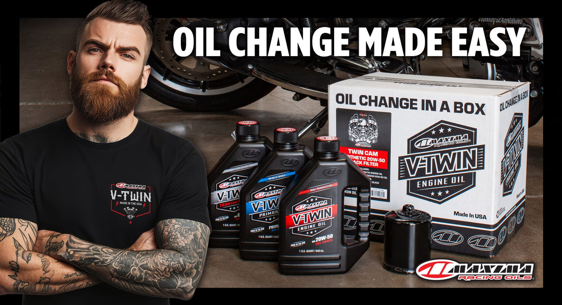 Maxima Oil for V-Twin Engines