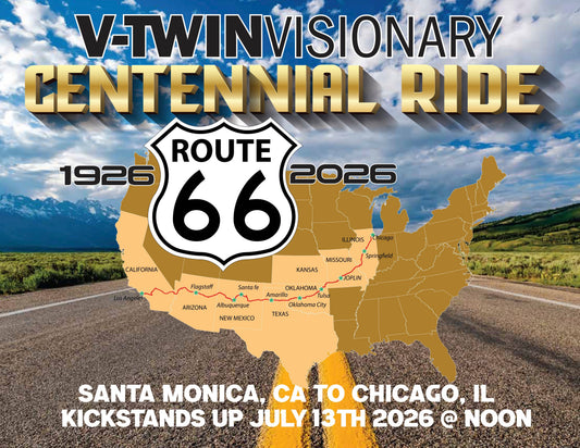 V-Twin Visionary’s  Route 66 Centennial Ride