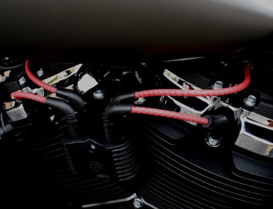 Sumax "Classic Thunder" cloth spark plug wires