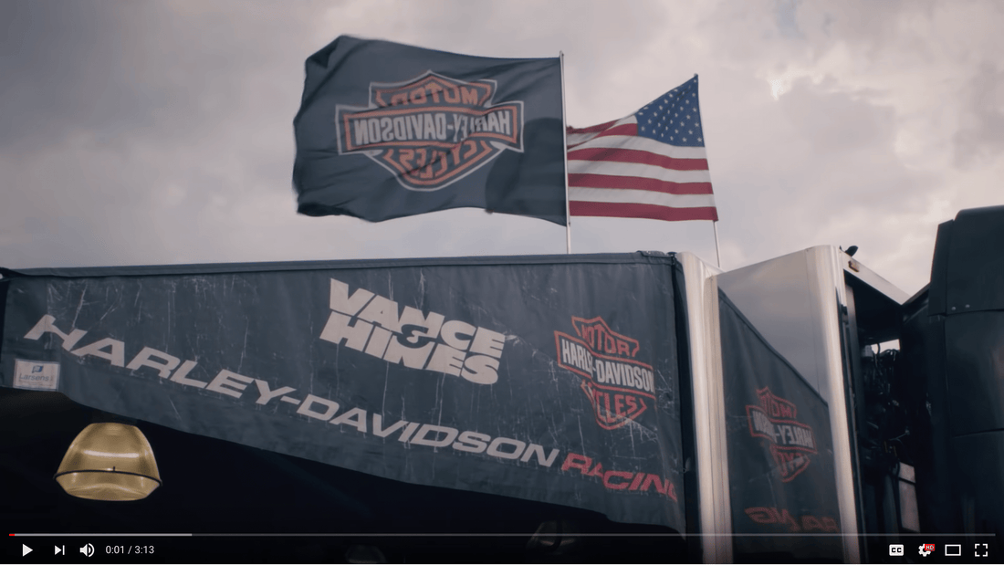 H-D Pro Stock Flyer Eddie Krawiec