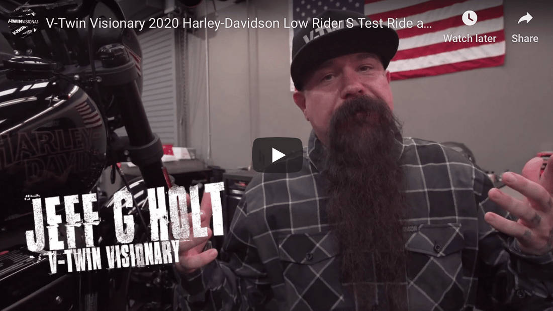 2020 Harley-Davidson Lowrider S Ride & Review Video