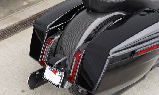 Carbon Fiber Rear Fenders for Touring Models