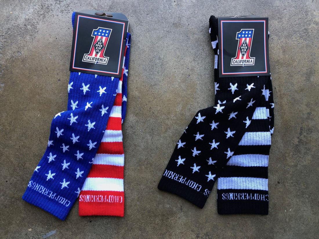 Chopper Kings Flag Socks
