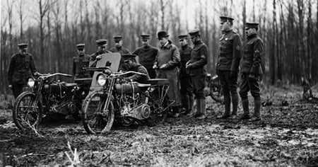 harley-davidson army bike