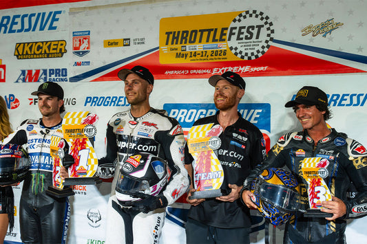 BAUMAN AND HARLEY-DAVIDSON XG750R TAKE THIRD CONSECUTIVE AFT SUPERTWINS VICTORY AT BUDDS CREEK HALF MILE
