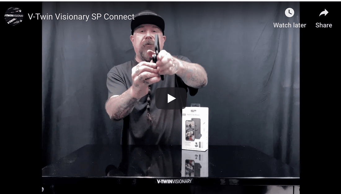 SP Connect Moto Bundle Handlebar Phone Mounting System