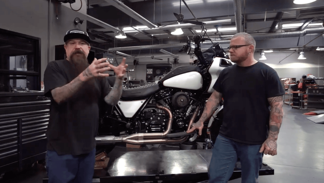 All about The V-Twin Visionary #M8FXR custom bike build