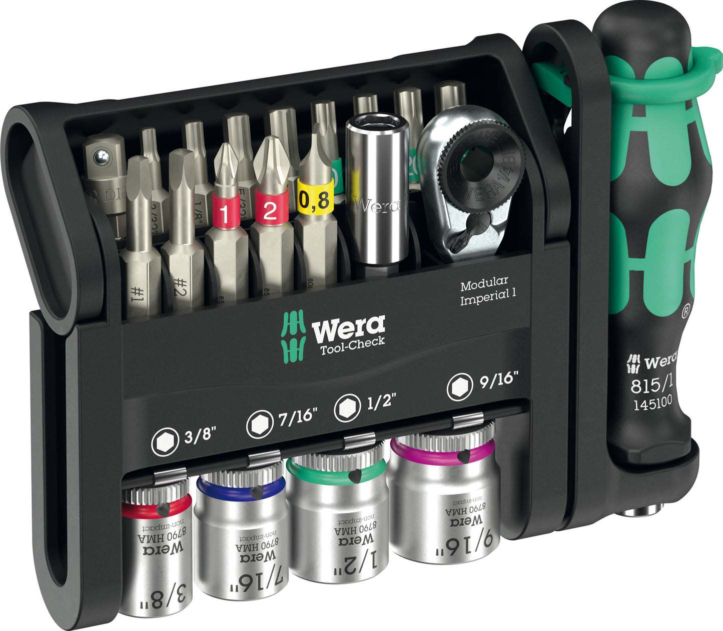 WERA Tool-Check Modular Imperial 1, 21 pieces