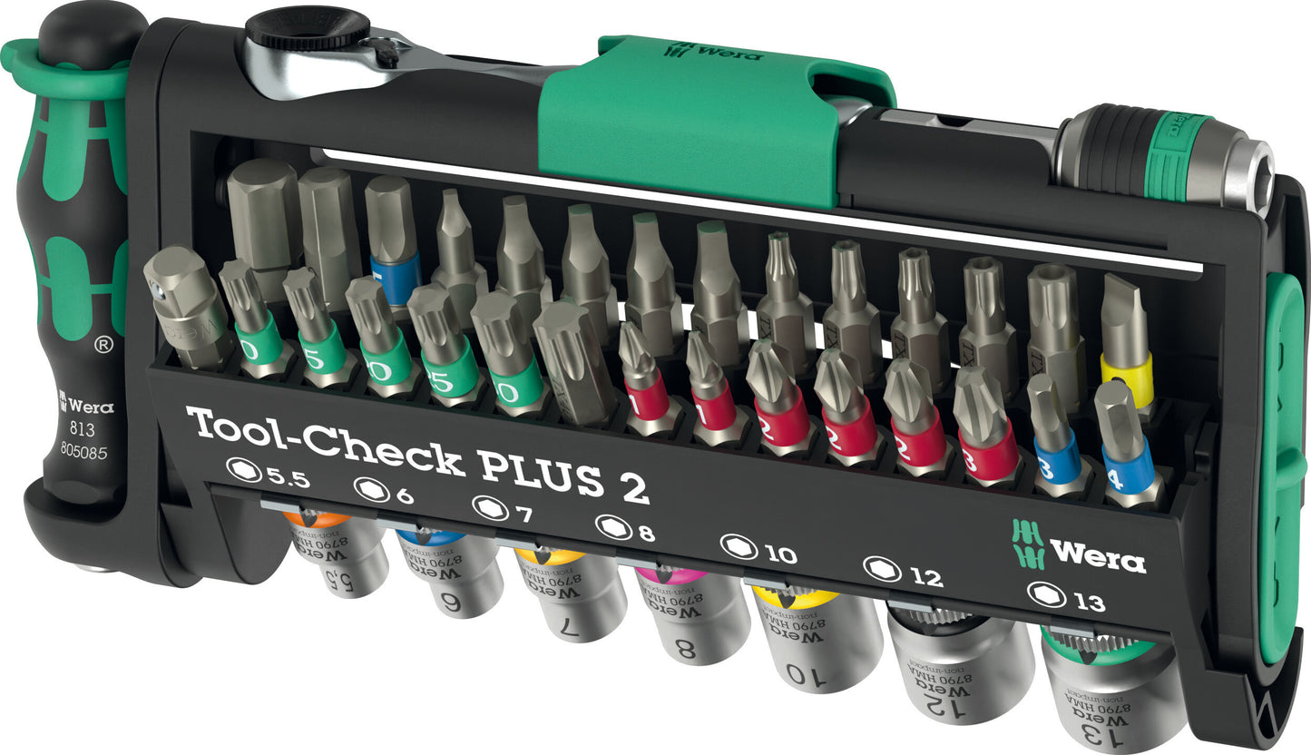WERA Tool-Check PLUS 2, 39 pieces