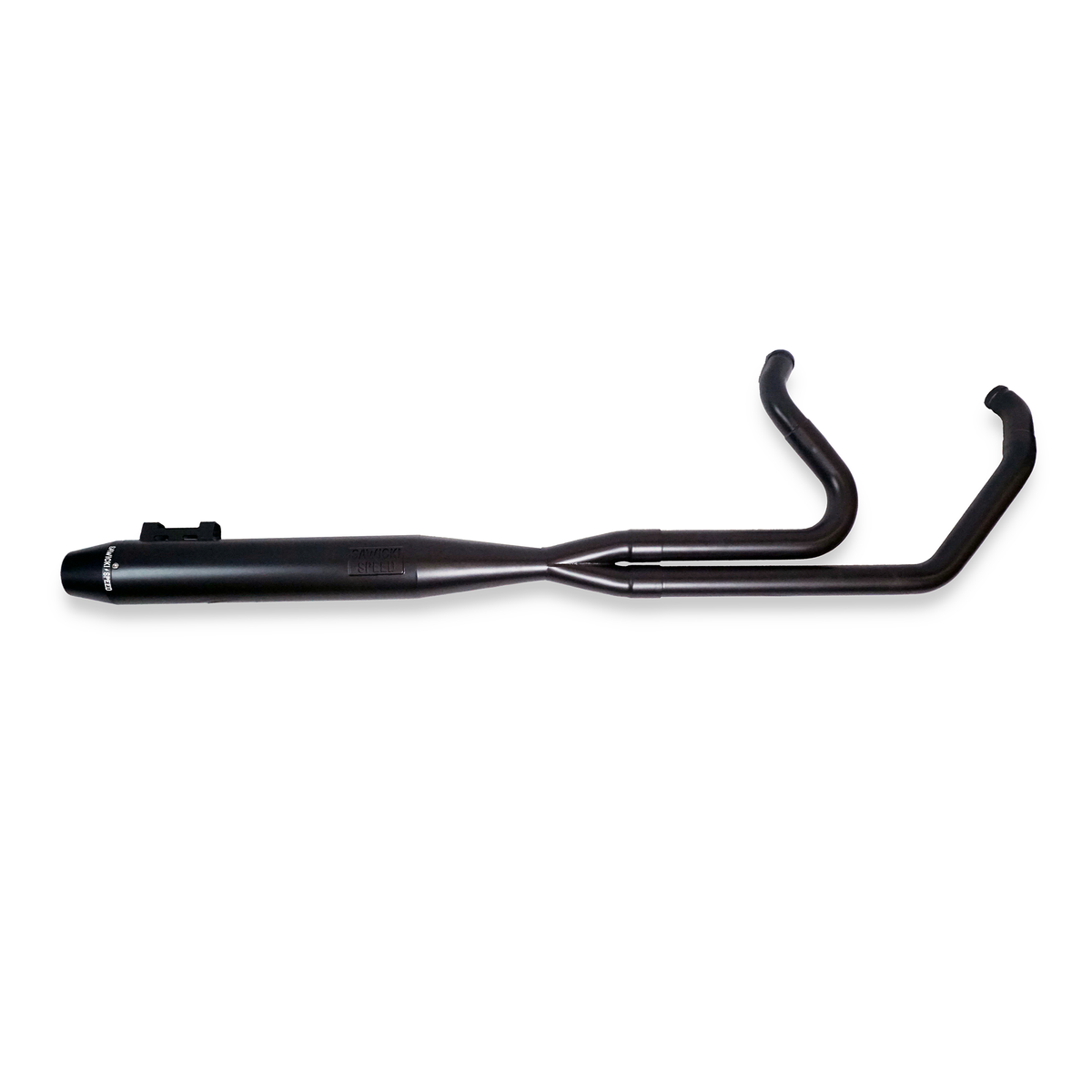 Sawicki 930-02610 Black 2-Inch Stepped Headers for Harley-Davidson M8 Touring