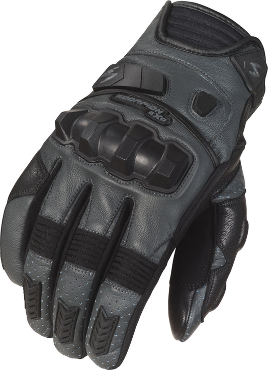 Scorpion EXO Klaw II Gloves Grey XL - Motorcycle Riding Gloves with Impact Protection