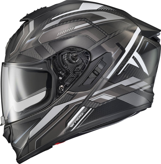 Scorpion EXO Exo-St1400 EVO Carbon Helmet Hex Matte Grey Small