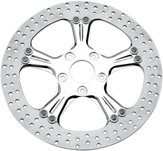 PERFORMANCE MACHINE (PM) Brake Rotor - 13" - Wrath - Chrome 0133-3015WRAS
