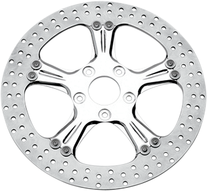 PERFORMANCE MACHINE (PM) Brake Rotor - 11.5" - Wrath - Chrome 0133-1523WRAS-CH