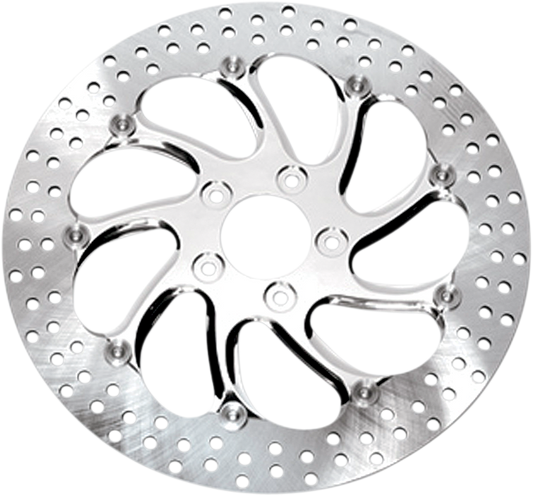 PERFORMANCE MACHINE (PM) Brake Rotor - 11.5" - Torque - Chrome 0133-1522TORRS-CH