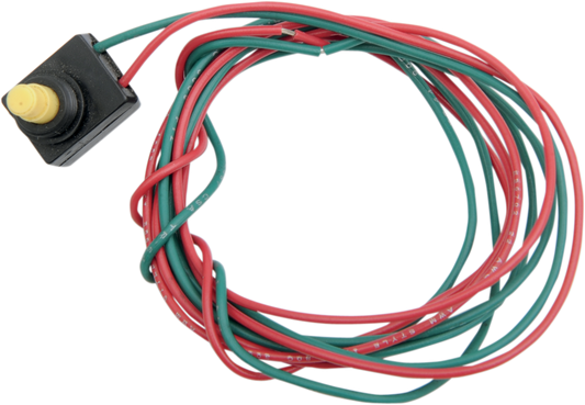 PERFORMANCE MACHINE (PM) Aluminum One Button Switch Housing - Kill Switch 0042-0001-A