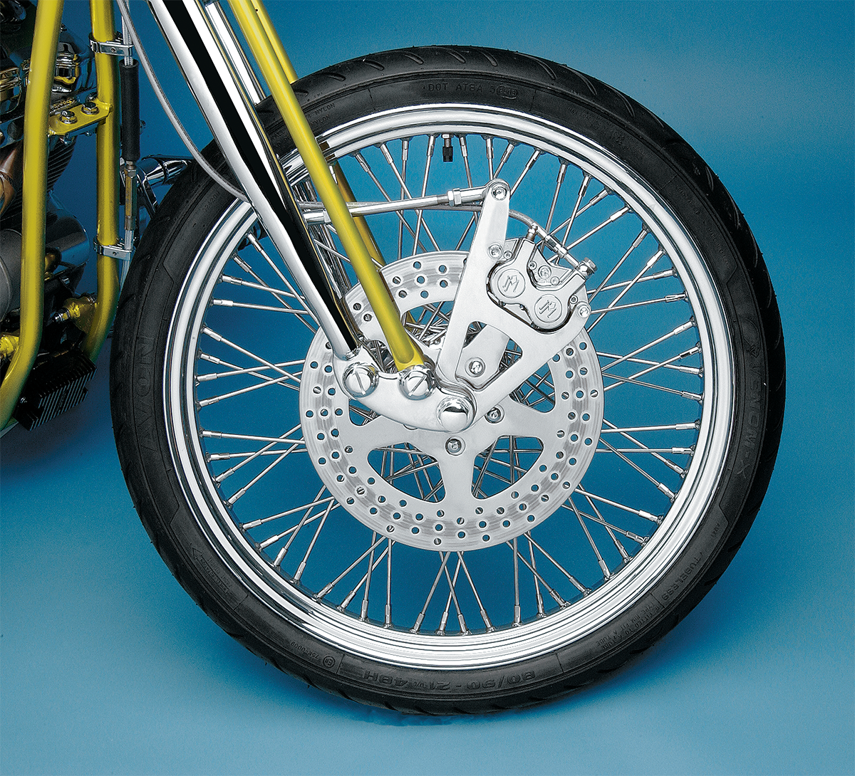 PERFORMANCE MACHINE (PM) Single Disc Caliper - Front - Springer 88-99