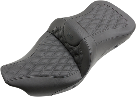 SADDLEMEN Roadsofa™ Heated Touring Seat for Harley-Davidson Trike - Part 808-07B-182THC