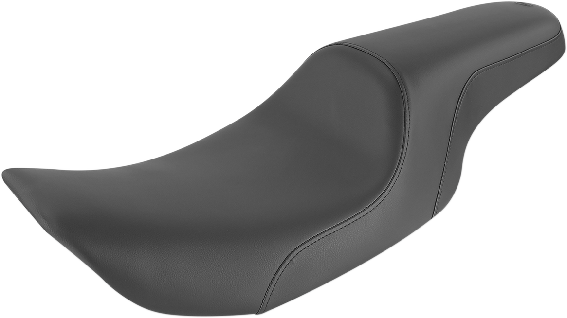 SADDLEMEN Profiler™ Seat for FLH '97-'07 – Black Supple SaddleHyde™ with GelCore™ Comfort