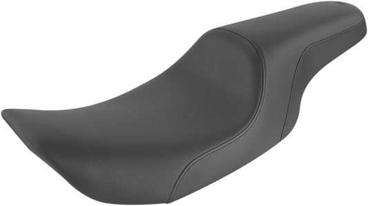 SADDLEMEN Profiler™ Seat for FLH '97-'07 – Black Supple SaddleHyde™ with GelCore™ Comfort