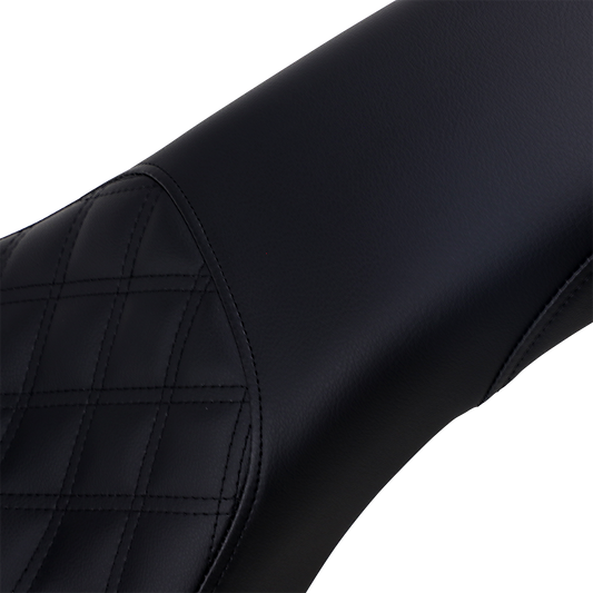 SADDLEMEN Profiler Front and Rear Saddle Seat for FX 2018-2024 - Black, Part 818-30-149
