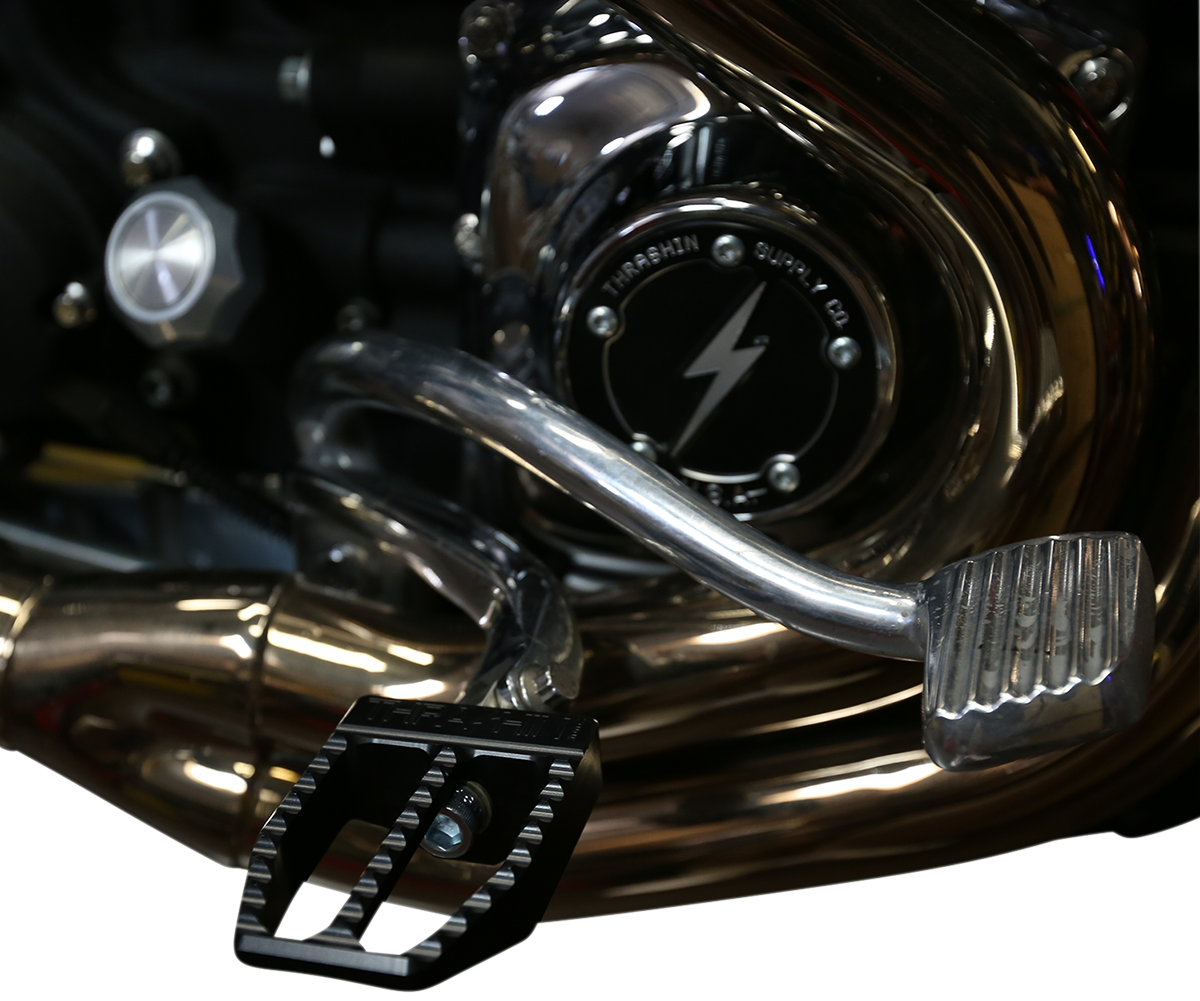 THRASHIN SUPPLY CO. Front Militant Foot Pegs - Black - Softail TSC-2019-1-SF