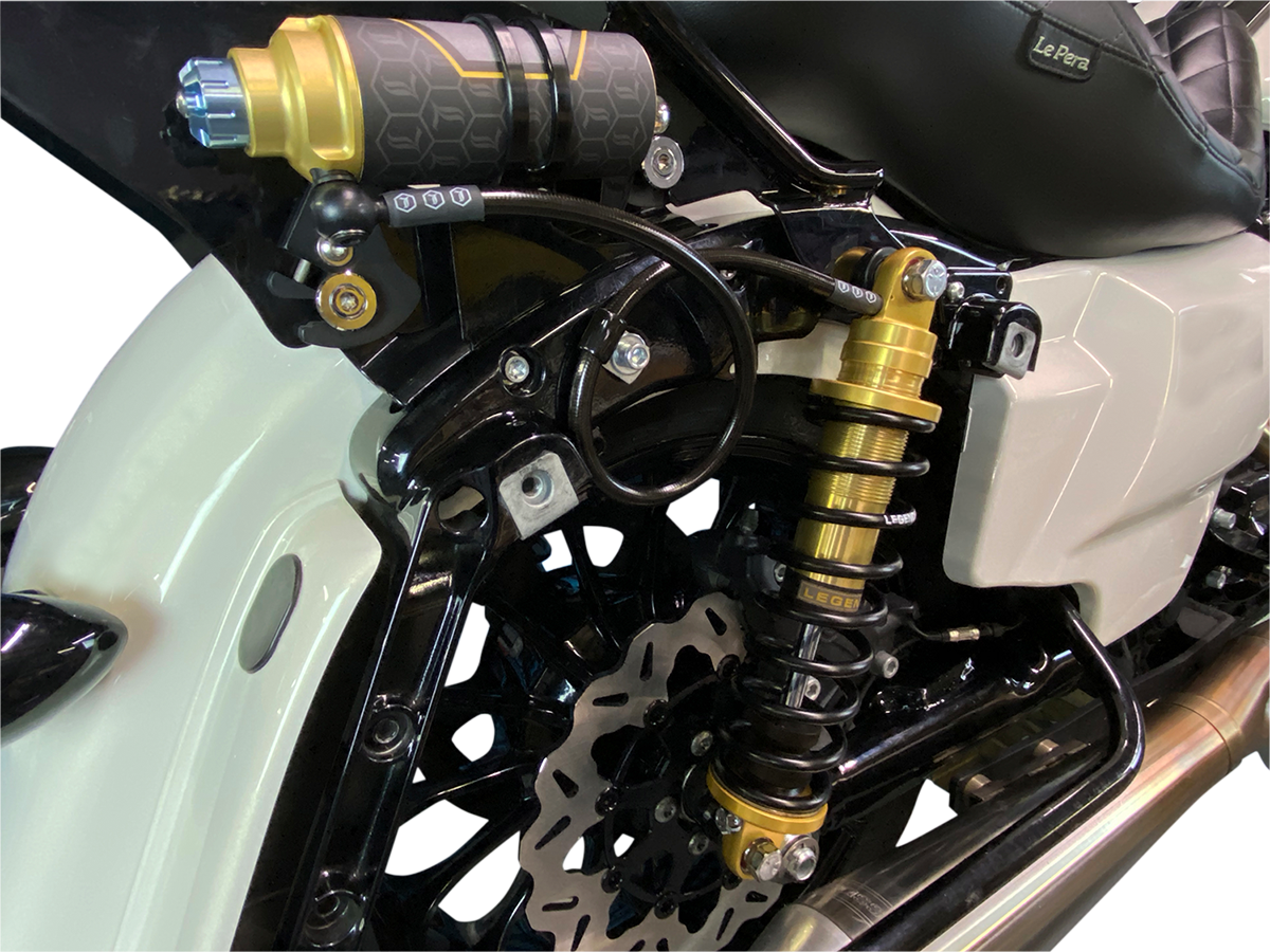 LEGEND SUSPENSION REVO ARC Remote Reservoir Shocks - 13" - Standard - Gold 1310-1910