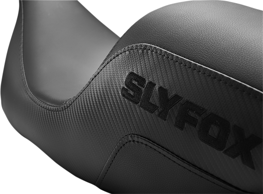 SLYFOX Seat - Step Up - Black Embroidery - FL '08-'23 SF80807