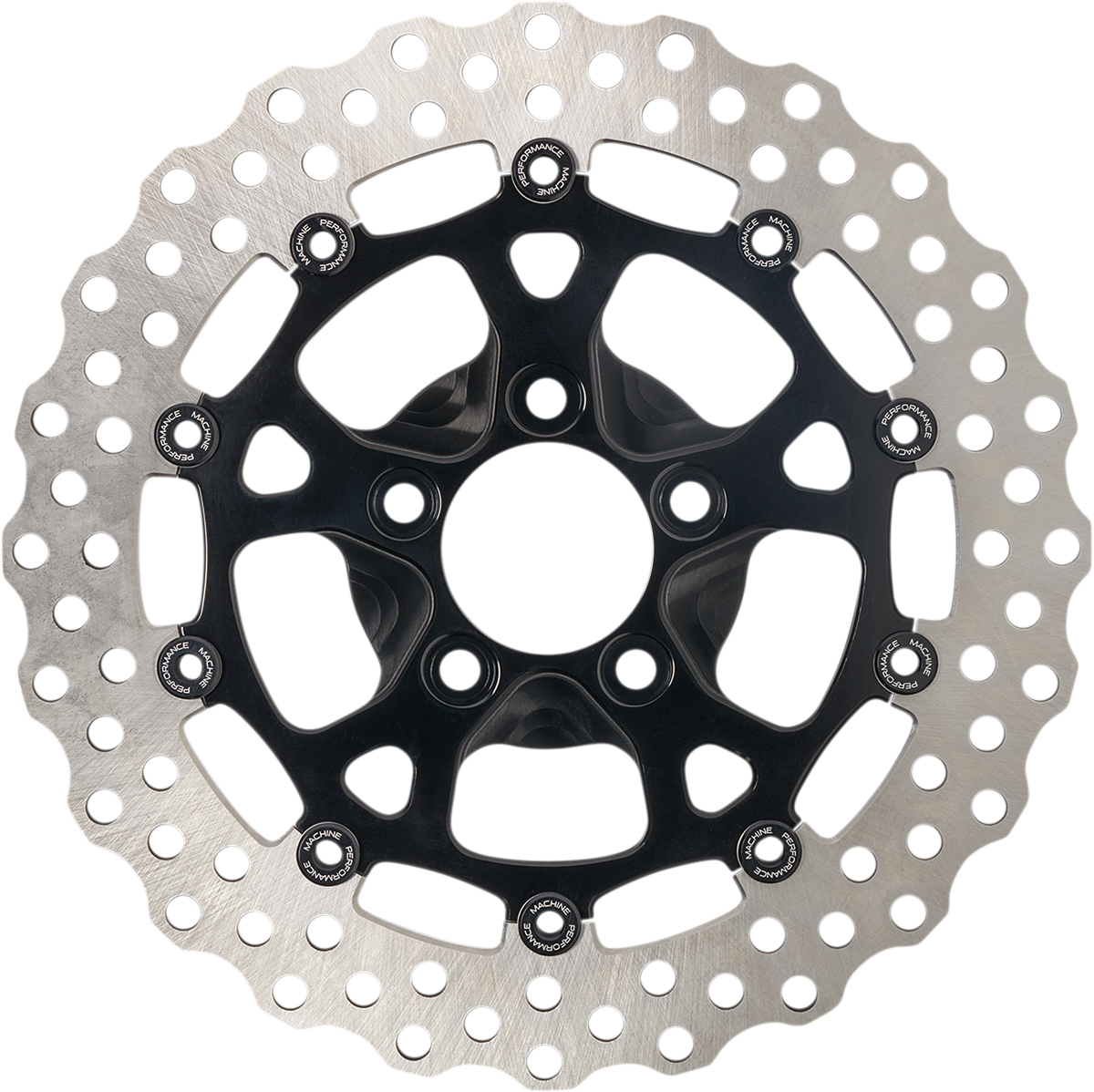 PERFORMANCE MACHINE (PM) Dominator Rotor - Front - 11.8" - Black 0133-1806S-B