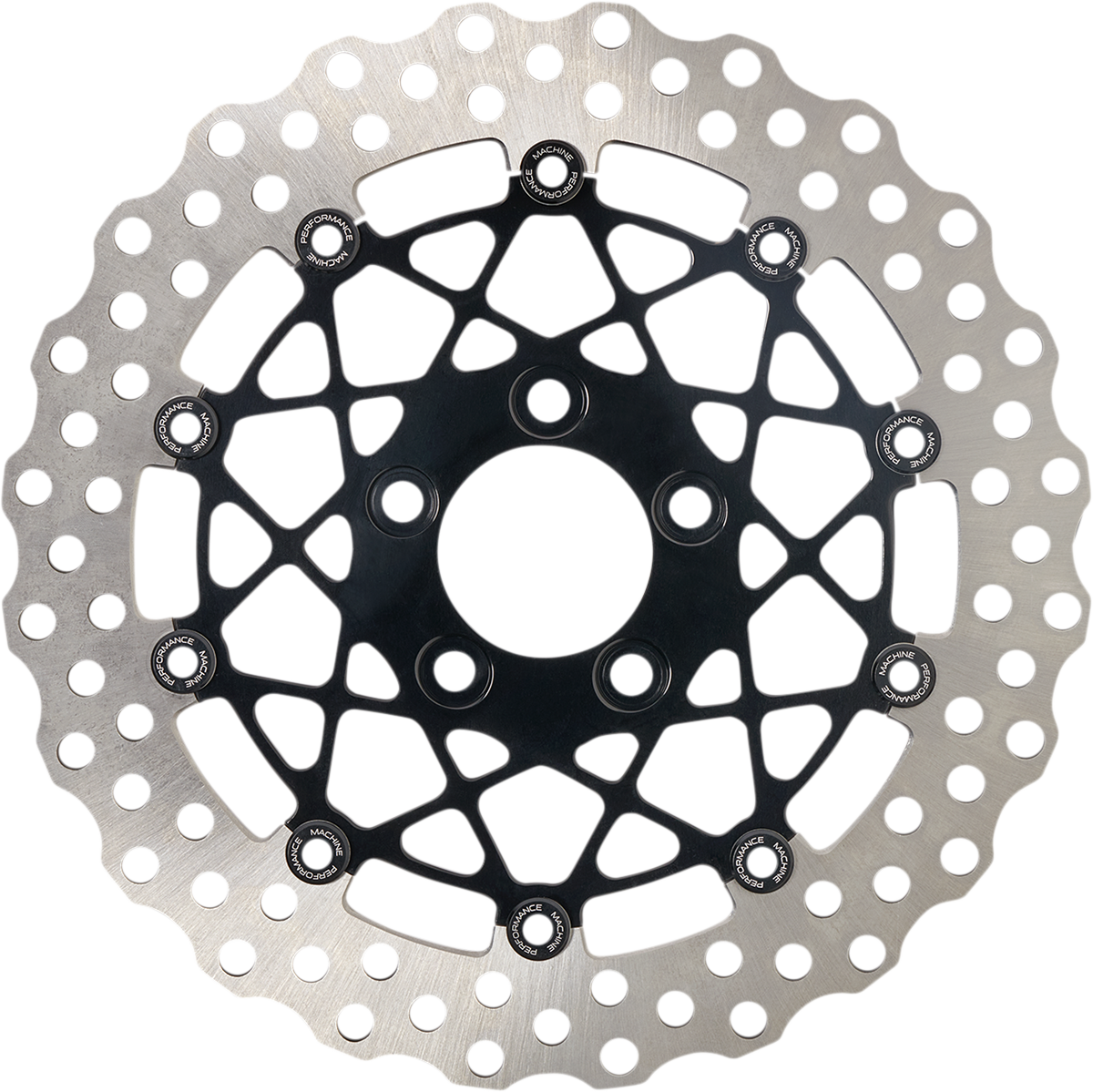 PERFORMANCE MACHINE (PM) Speedstar Rotor - Front - 11.8" - Black 0133-1809S-B