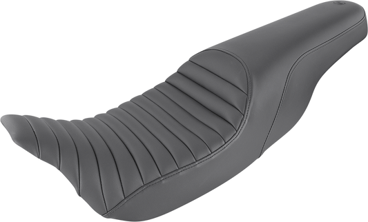 SADDLEMEN Profiler Seat with Tuck-n'-Roll Design for Harley FL 2008-2024 - Part 808-07B-148