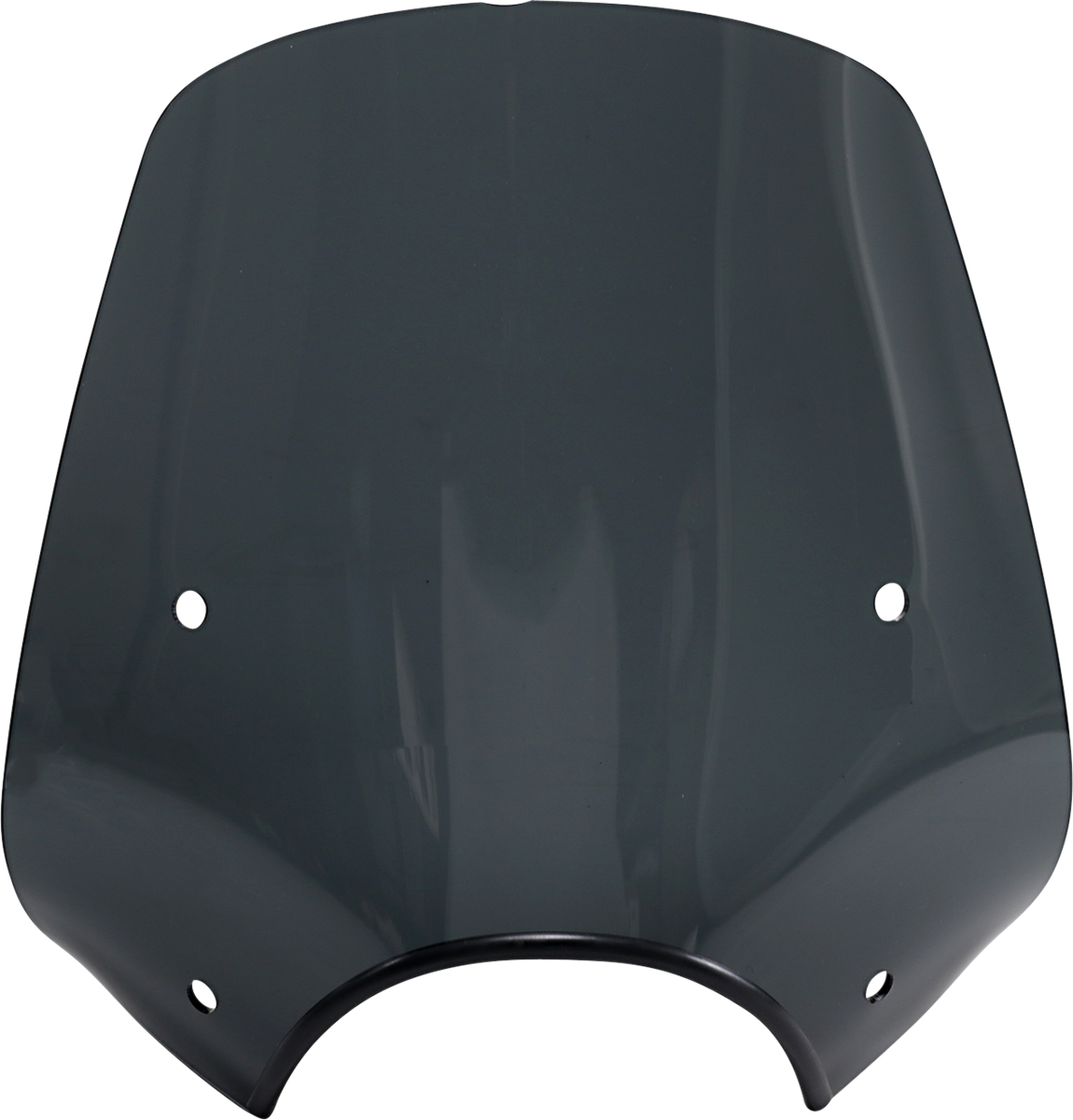 MEMPHIS SHADES Pop Top Windshield - Headlight Cut Out - Dark Black Smoke
