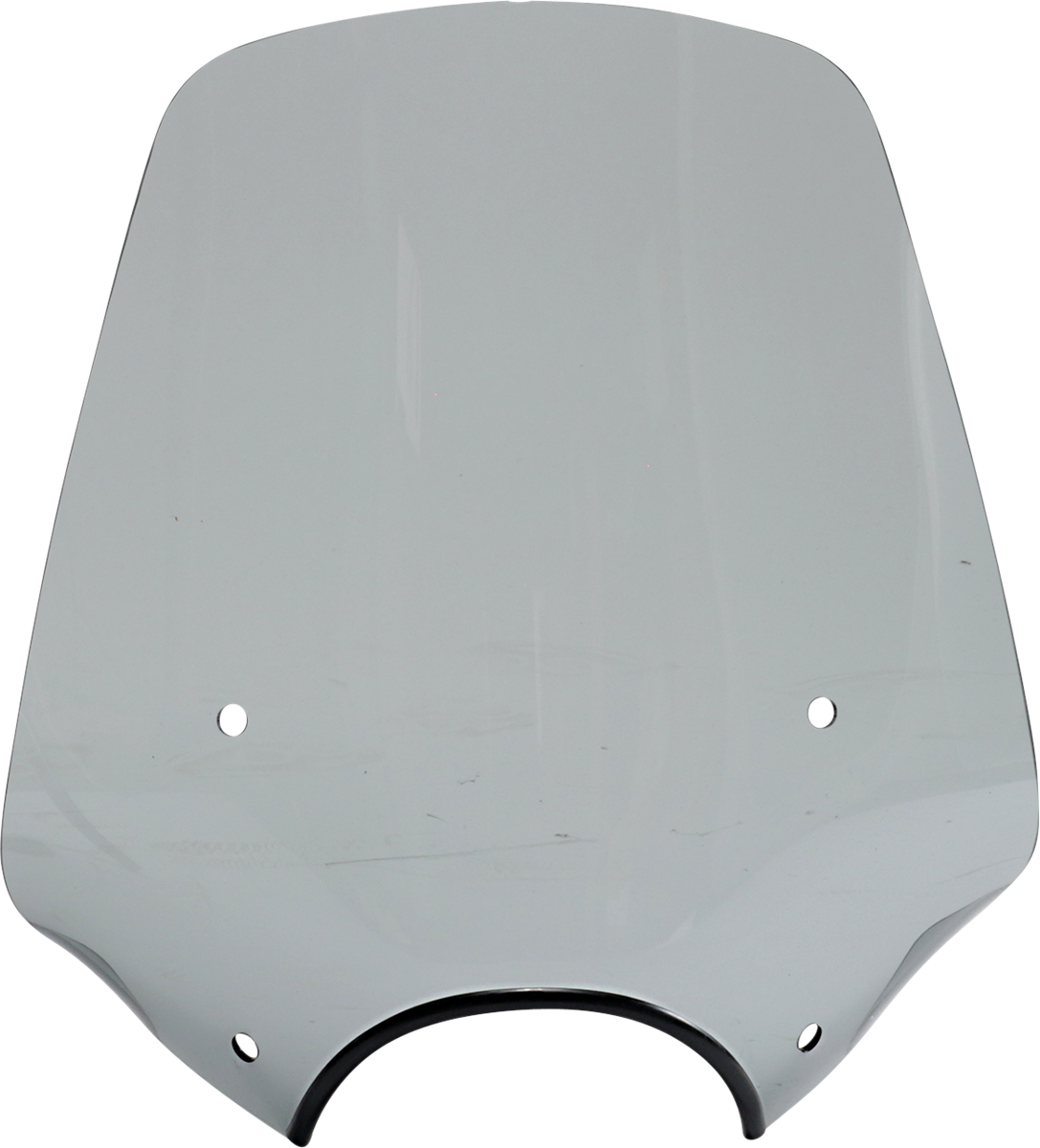MEMPHIS SHADES Big Shot Windshield - Headlight Cutout - Black Smoke