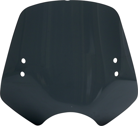 MEMPHIS SHADES Shooter Windshield - Dark Black Smoke MEM16110