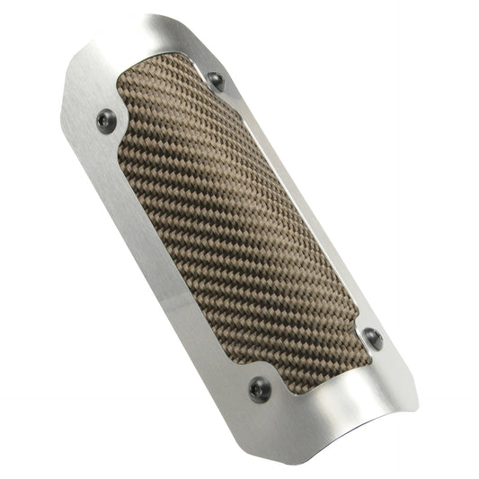 DEI Titanium Flexible Heat Shield with Trim Ring - 4" x 8"