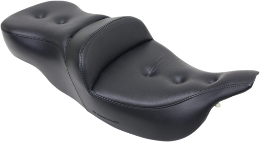 SADDLEMEN Pillow-Top Roadsofa™ Seat for FLH/FLT '99-'07 - Black (Part #897-07-181)