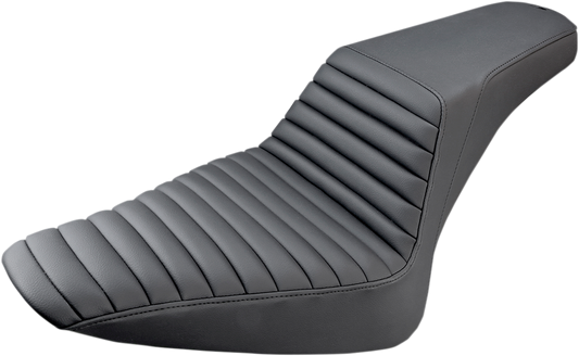SADDLEMEN Step-Up Front Tuck-n-Roll Seat - Black - Part 812-26-171