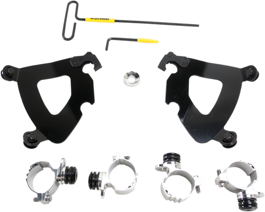 MEMPHIS SHADES Gauntlet Mounting Kit - Black - XL883 MEB2002