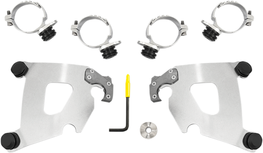 MEMPHIS SHADES Cafe Mounting Kit - Polished - FXDL MEK2015