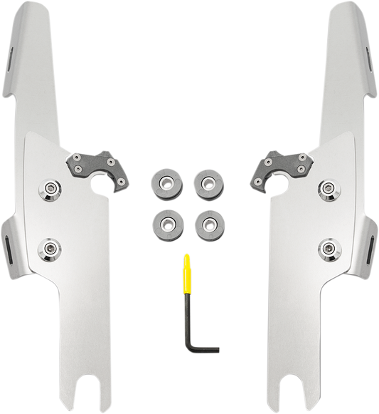 MEMPHIS SHADES Fats/Slim Mounting Kit - Polished - FLRT MEK2017