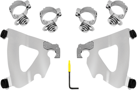 MEMPHIS SHADES Road Warrior Mounting Kit - Polished - Harley-Davidson® MEK2038