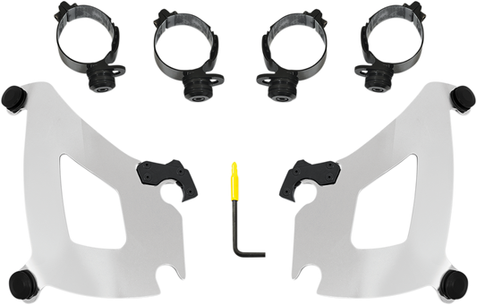 MEMPHIS SHADES Bullet Mounting Kit - Polished - FLSB MEK2045