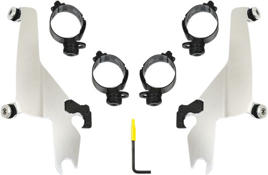MEMPHIS SHADES Sportshield Trigger-Lock Mounting Kit - Polished - FLSB MEK2047