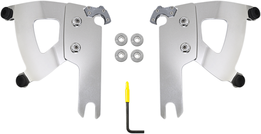 MEMPHIS SHADES Road Warrior Mounting Kit - Polished - FLHR MEK2039