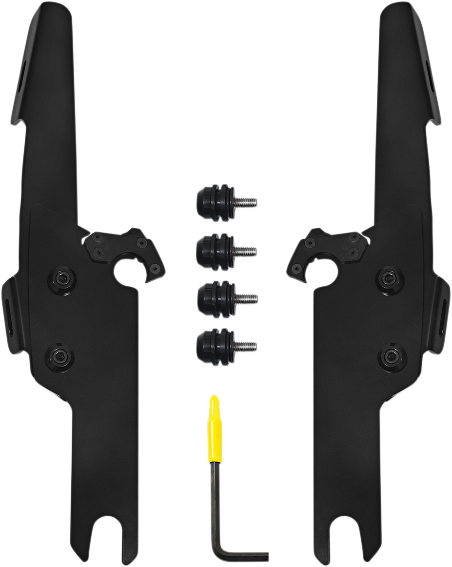 MEMPHIS SHADES Batwing Fats/Slim Mounting Kit - FLHRS/XS