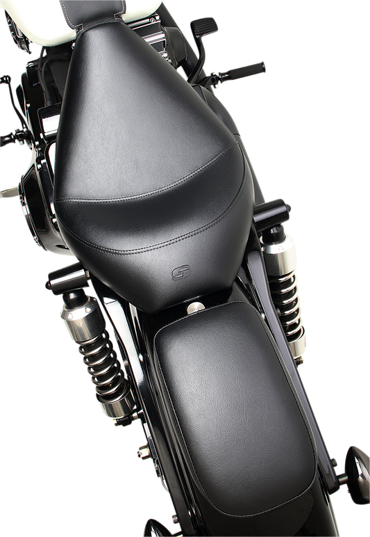 SADDLEMEN Saddlehyde S3 Pad - 6 Inch SA1016 for Motorcycle Passenger Comfort and Style