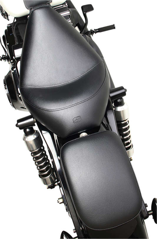 SADDLEMEN Saddlehyde S3 Pad - 7 inch SA1017 for Motorcycle Passenger Seat