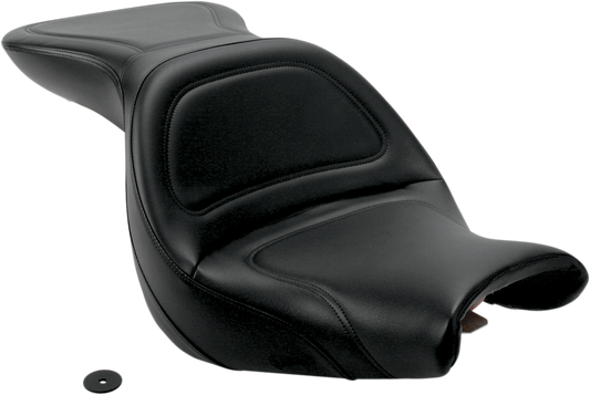 SADDLEMEN Explorer™ Seat without Backrest - Stitched Black V750 Aero H04-13-029