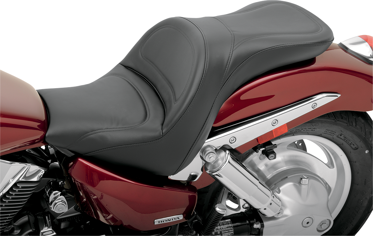 SADDLEMEN Explorer Seat without Backrest for Honda VT1300C - Stitched Black H04-09-029