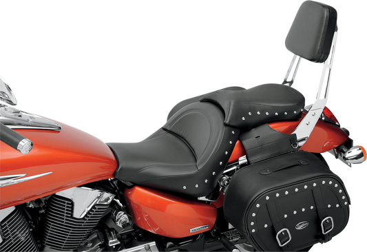 SADDLEMEN Solo Seat with Studded Design for Honda VTX1300R/S – Part H03-10-001